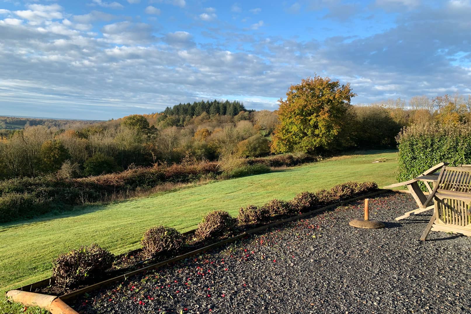 Vue depuis La Grange, Calvados, Normandie